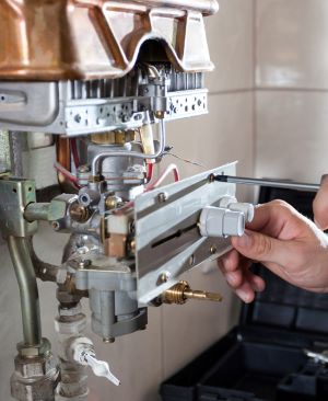 Bolier installation project by Hoxha Heating and Plumbing in Fulham, London